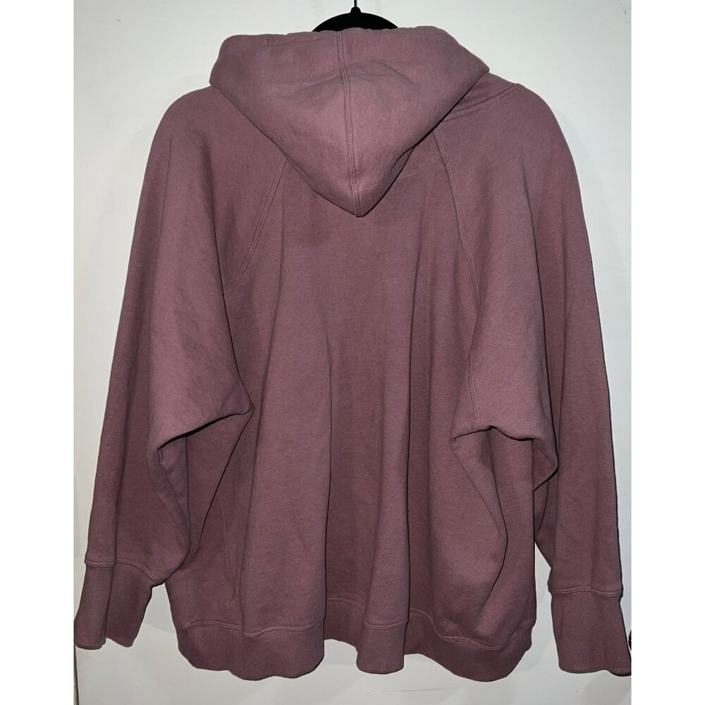 Calvin Klein Mauve Hoodie Sweatshirt XX-Large Cotton/Polyester Blend - Picture 2 of 4